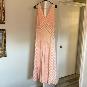 Peach Lafayette 148 New York dress